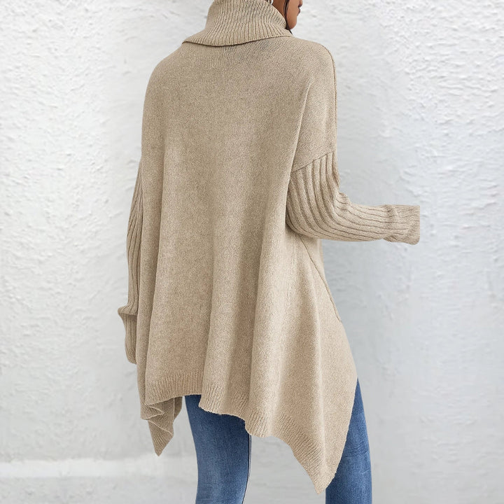 Ivy | Pull à Col Roulé Coupe Décontractée