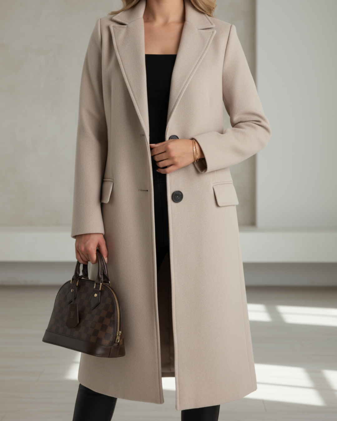 Thaline | Manteau Long Chic