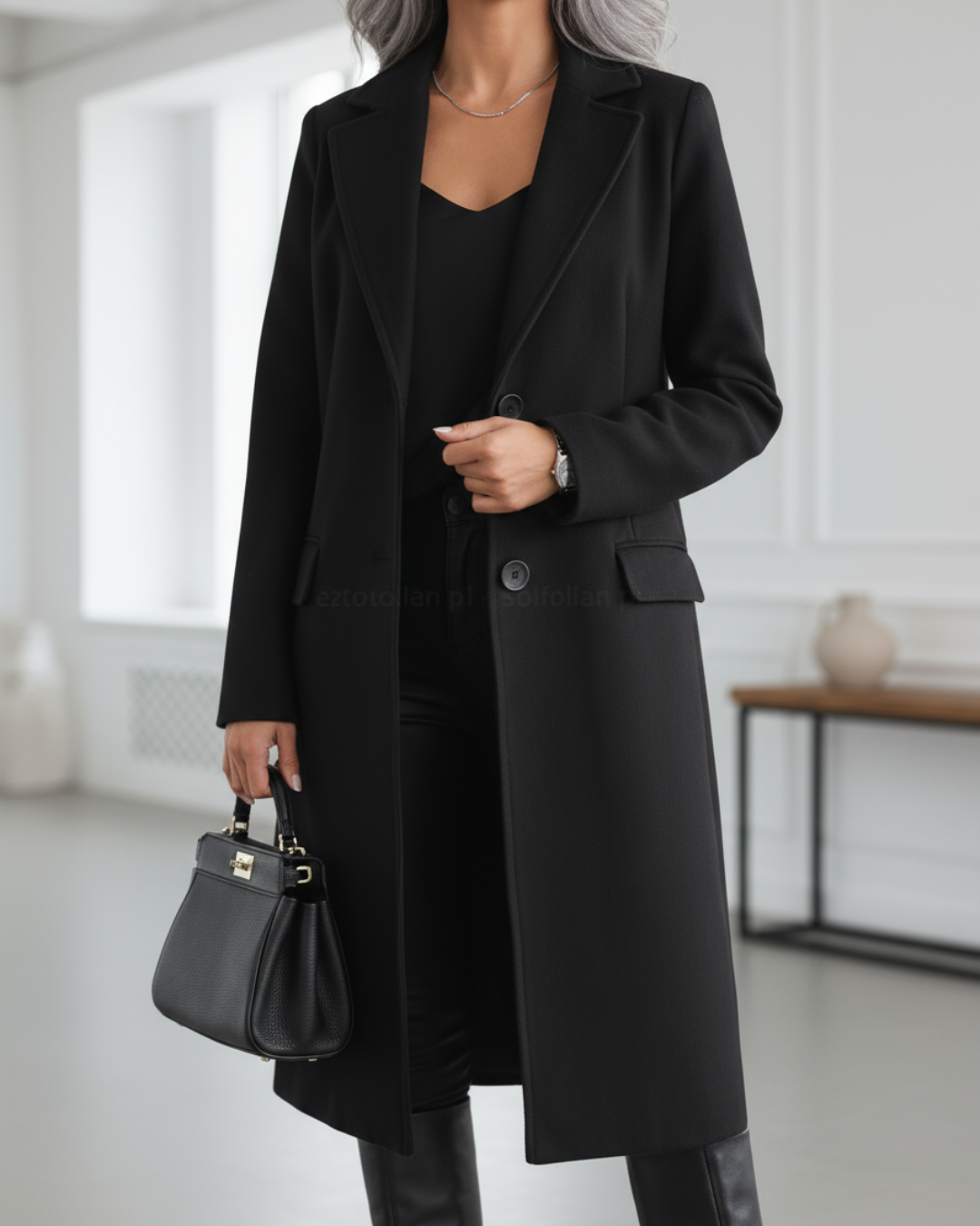 Thaline | Manteau Long Chic