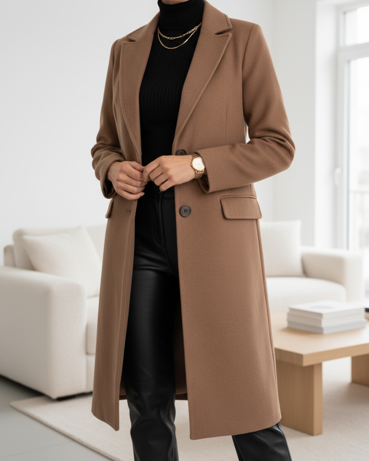 Thaline | Manteau Long Chic