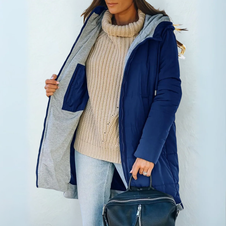 Nerina | Manteau d'hiver confortable à capuche