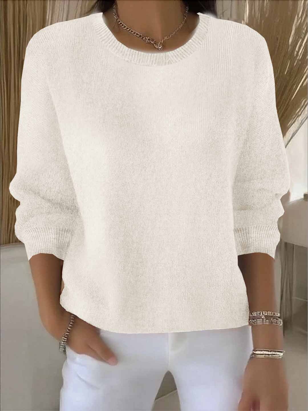 Lannie | Pull Classique Uni