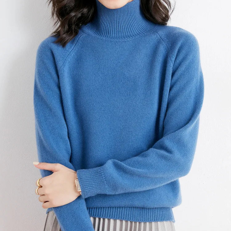 Zoey | Le Pull Classique à Col Montant